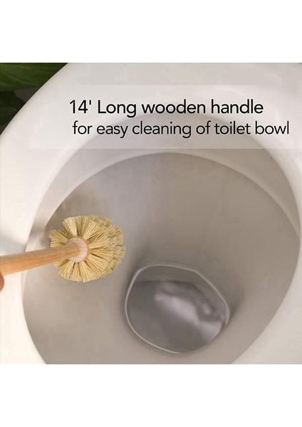 Tuvalet Fırçası 12 Paket Ahşap Tuvalet Fırçası Kayın Ağacından Yapılmış 360 ° Temizleme Gücüne Sahip Güçlü Jüt Kılları (Yurt Dışından) indirimleri