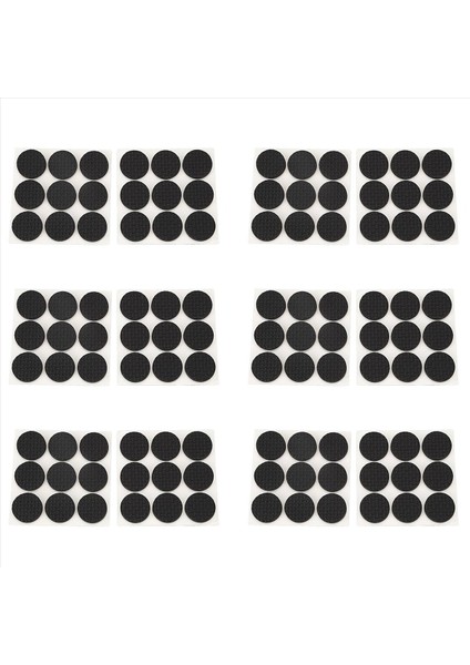 108 Pcs Kendi Kendinden Yapışkan Siyah Köpük Masa Sandalyesi Bacak Pad Koruyucu (Yurt Dışından)