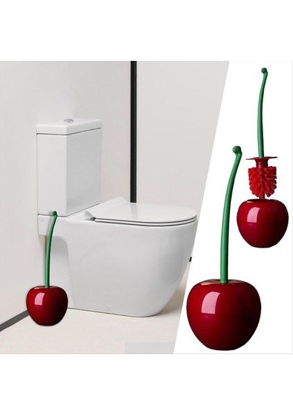 3pcs Kiraz Tuvalet Fırçası Banyo Fırçası Temizleyici Tuvalet Kase Fırçası ve Tutucu Set Banyo Mutfak Için Uzun Tutlu (Yurt Dışından) fiyatları