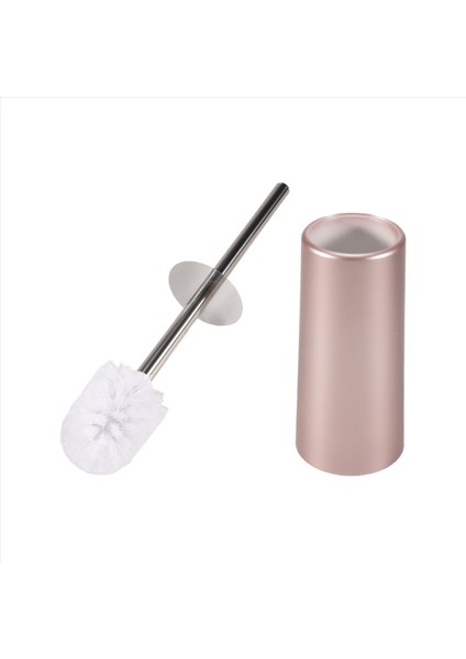 Paslanmaz Çelik Tuvalet Fırçası ve Tutucu - Banyo Tuvalet Için Tuvalet Kasesi Temizleyici Seti (Gül Altın) (Yurt Dışından) fiyatları