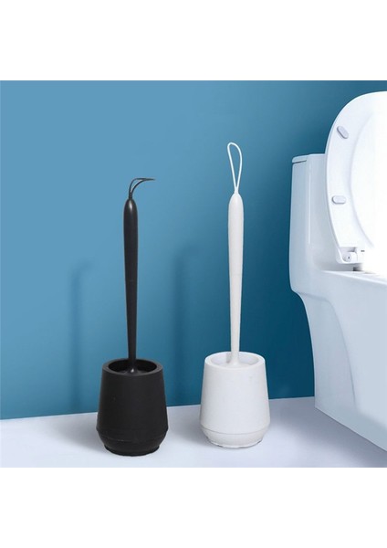 Banyo Tuvalet Fırçası Yumuşak Fırça Başı Ölü Açılı Ev Zemin Temizleme Fırçası Tuvalet Aksesuarları (Beyaz) (Yurt Dışından) indirimleri