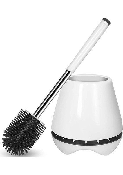 Silikon Tuvalet Fırçası Tuvalet Kasesi Fırçası ve Tutucu Tuvalet Temizleyici Silikon Kıllarla Havalandırılmış Tuvalet Fırçaları (Yurt Dışından) fiyatları