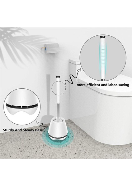 Silikon Tuvalet Fırçası Tuvalet Kasesi Fırçası ve Tutucu Tuvalet Temizleyici Silikon Kıllarla Havalandırılmış Tuvalet Fırçaları (Yurt Dışından) fırsatları