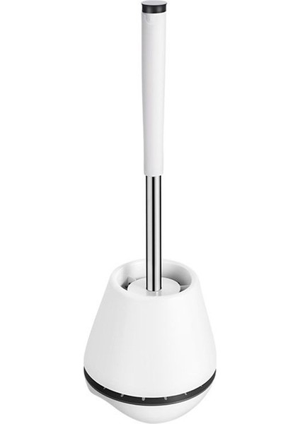 Tuvalet Fırçası ve Braket Uzun Saplı Damla Geçirmez Kolay Montaj ve Derin Temizlik (Yurt Dışından)