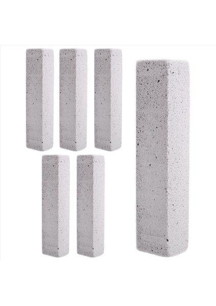 6 Paket Pomza Taş Tuvalet Kasesi Temiz Fırça Klozet Kabı Sert Su Halkalarını Çıkarın Kalsiyum Birikimi ve Pas Uygun (Yurt Dışından)