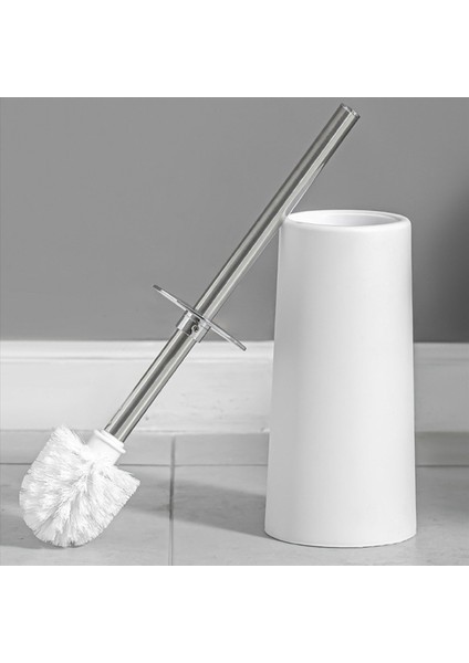 Tuvalet Fırçası ve Tutucu 2 Paket Tuvalet Fırçası 304 Paslanmaz Çelik Uzun Saplı Tuvalet Kase Fırçası Beyaz (Yurt Dışından) modelleri