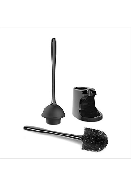 Tuvalet Piston ve Kase Fırçası Banyo Temizliği Için Combo Siyah 1 Set Tuvalet Fırçası (Yurt Dışından) modelleri