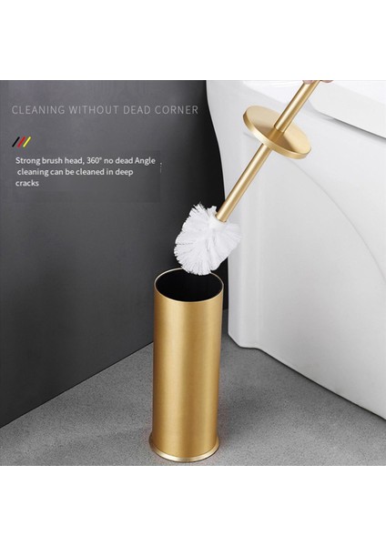 2x Alüminyum Tuvalet Fırçası ve Tutucu Set Banyo Temizlik Fırçası Banyo Zemin Temizlik Aksesuarları Için Ev (Yurt Dışından) modelleri