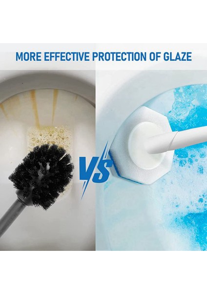 50PCS Yükseltilmiş Tuvalet Fırçası Değnek Tek Kullanımlık Tuvalet Temizleme Asa Kafası Uyumlu Asa Dolumları (Yurt Dışından) modelleri