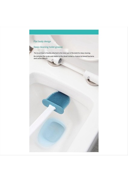 3 Arada 1 Beyaz Tuvalet Fırçası Silikon Duvar Monte Raf Tprs Naylon Detaylı Temizlik Fırça Boşlukları Temizleyici Wc Banyo B (Yurt Dışından) indirimleri
