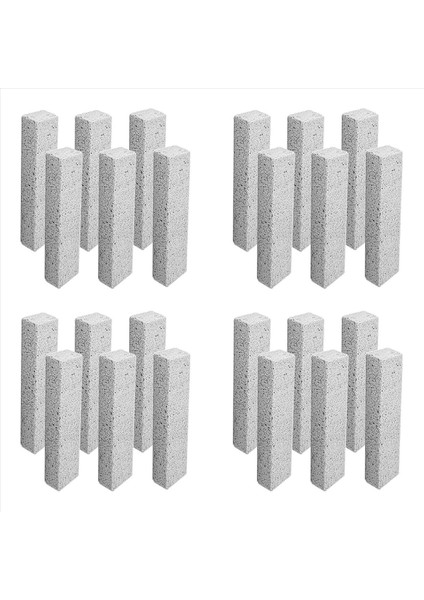 24 Paket Pomza Taş Tuvalet Kasesi Temiz Fırça Klozet Kabı Sert Su Halkalarını Çıkarın Kalsiyum Birikimi ve Pas Uygun (Yurt Dışından)