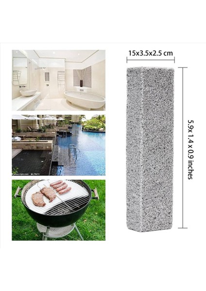 24 Paket Pomza Taş Tuvalet Kasesi Temiz Fırça Klozet Kabı Sert Su Halkalarını Çıkarın Kalsiyum Birikimi ve Pas Uygun (Yurt Dışından) fırsatları