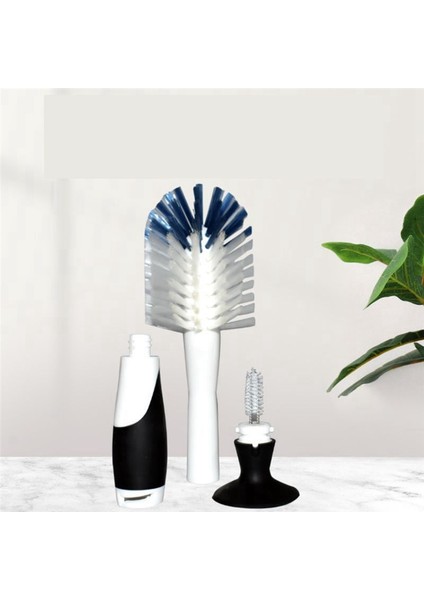 2pcs Sucker Şişe Fırçası Meme Başı Fırça Çok Amaçlı Yıkama Kupası Fırçası Dikey Emme Kupası Fırça (Yurt Dışından) modelleri