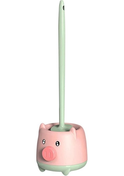 Tuvalet Kasesi Fırçası ve Tutucu Banyo Derin Temizleme Için Kompakt Tuvalet Kasesi Temizleme Seti (Yurt Dışından)