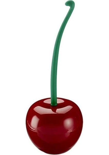 Tuvalet Fırçası Tuvalet Tutucu Yaratıcı Güzel Kiraz Şekli Lavabo Fırçası Tuvalet Fırça Tutucu Set (Yurt Dışından)