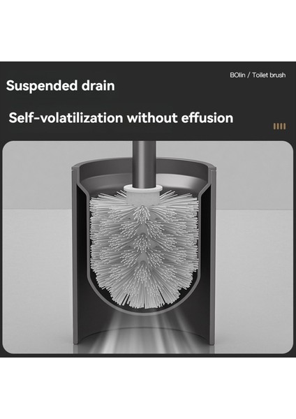 Banyo Tuvalet Fırçası Tutucu Temizlik Araçları Duvar Monte Matkap Dikey Tuvalet Fırçası Banyo Aksesuarları (Yurt Dışından) fiyatları