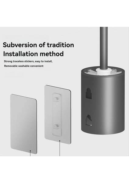 Banyo Tuvalet Fırçası Tutucu Temizlik Araçları Duvar Monte Matkap Dikey Tuvalet Fırçası Banyo Aksesuarları (Yurt Dışından) fırsatları