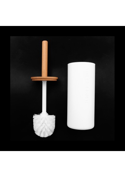 3x Bambu Zemin Tuvalet Fırçası Seti Temel Banyo Tuvalet Fırçası Tutucu Wc Aksesuarları (Yurt Dışından) fiyatları