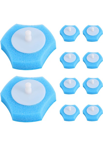 36 Pcs Tuvalet Fırçası Yedek Kafa Tuvalet Çubuğu Değiştirme Tuvalet Temizleyici Değiştirme Tek Kullanımlık Tuvalet Fırça Başı (Yurt Dışından)