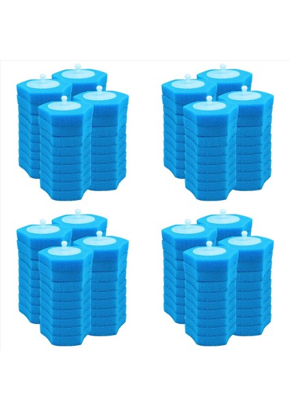 144 Pcs Tuvalet Fırçası Yedek Kafa Tuvalet Çubuğu Değiştirme Tuvalet Temizleyici Değiştirme Tek Kullanımlık Tuvalet Fırça Başı (Yurt Dışından)