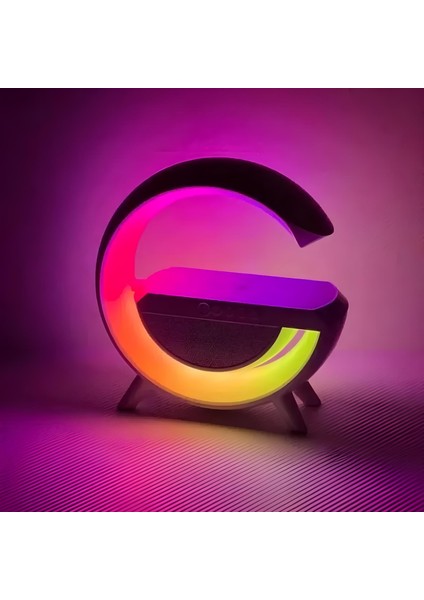 Kablosuz Şarj Standlı Rgb Hoparlör modelleri