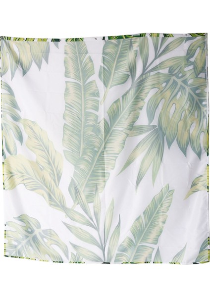 Su Geçirmez Polyester Kumaş Banyo Duş Perdesi Şeffaf Panel Dekor 12 Kanca (Yurt Dışından) modelleri