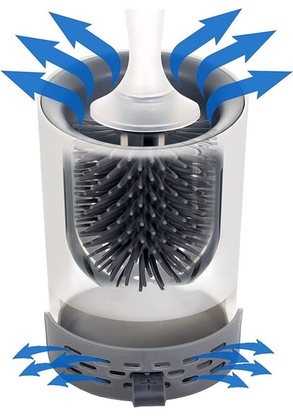 Tuvalet Fırçası Doldurulabilir Sap Dağıtımları Jel Tuvalet Temizleyici Sıhhi Depolama Için Havalandırılmış Tutucu -Toilet Ovma Fırçası (Yurt Dışından) modelleri