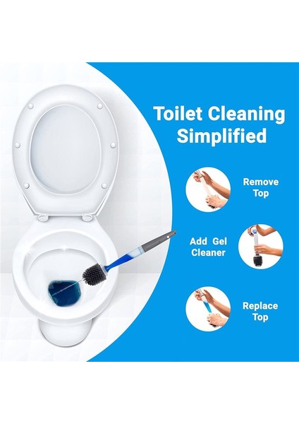 Tuvalet Fırçası Doldurulabilir Sap Dağıtımları Jel Tuvalet Temizleyici Sıhhi Depolama Için Havalandırılmış Tutucu -Toilet Ovma Fırçası (Yurt Dışından) indirimleri