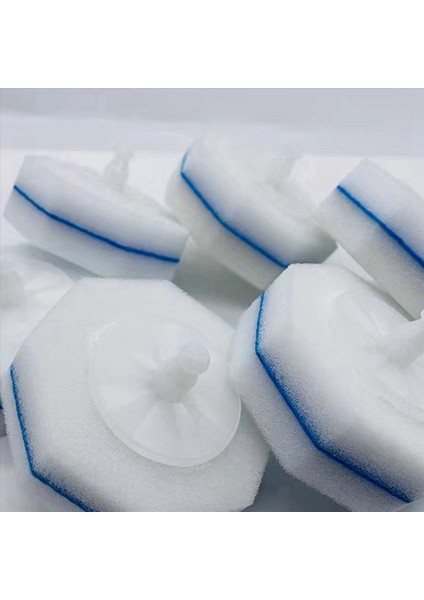 100PCS Yükseltilmiş Tuvalet Fırçası Değnek Tek Kullanımlık Tuvalet Temizleme Asa Kafası Uyumlu Asa Dolumları (Yurt Dışından) fırsatları