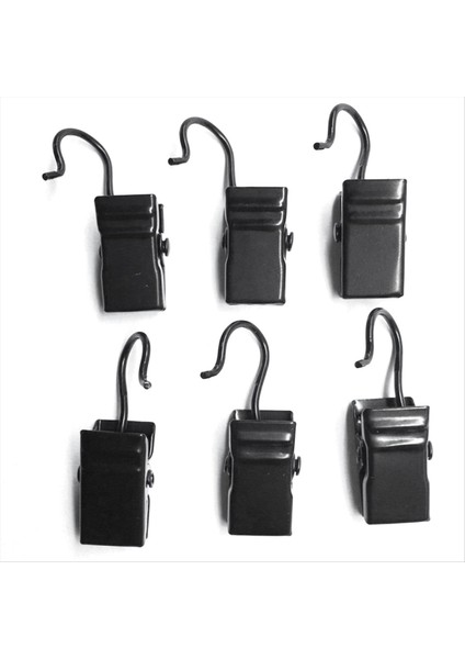 50PCS Metal Perde Klipler Kanca Havlu Fotoğraf Klipsleri Ana Pencere Aksesuarları Sağlam ve Dayanıklı Demir Drapery Hook (Yurt Dışından) fırsatları