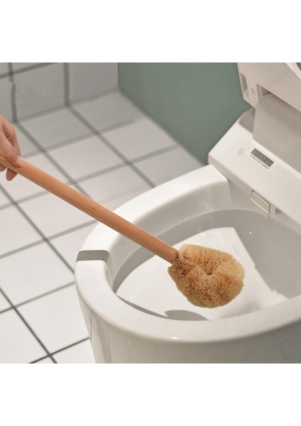 2x Güncellenmiş Modern Versiyon Tuvalet Kasesi Fırçası Doğal Hindistan Cevizi Elyaf Fırça Başı ve Banyo Tuvalet Için Kayın Ağacı Tutması (Yurt Dışından) fiyatları