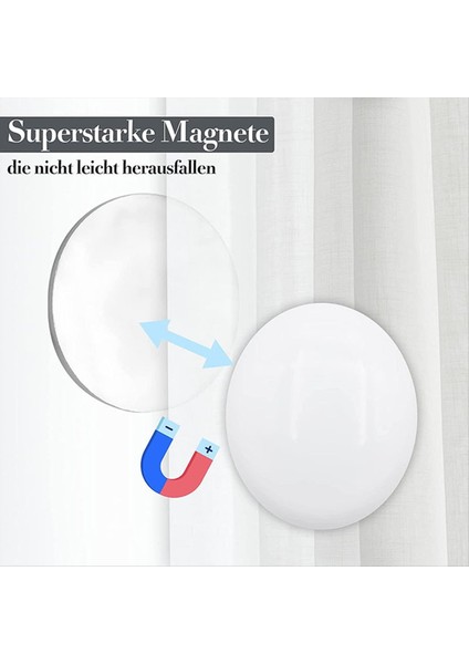 20PCS Manyetik Perde Ağırlıkları Perdelik Ağırlıkları Mıknatıs Duş Perdesi Ağırlıklar Masa Örtüsü Perde Astar B Için Alt (Yurt Dışından) modelleri