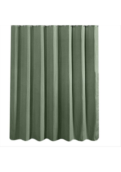 Sage Yeşil Duş Perdesi Duş Perdesi Kumaş Duş Perdesi 12 Plastik Grommets 72X72IN (Yurt Dışından)