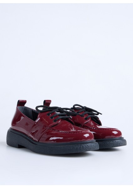 Bordo Kadın Loafer Rınad fiyatları