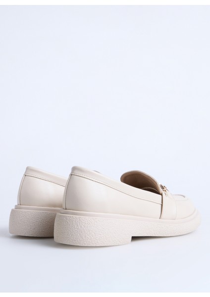 Bej Kadın Loafer Vetal modelleri