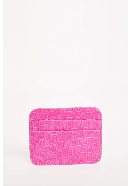 Kadın Suni Deri Croco Kartlık