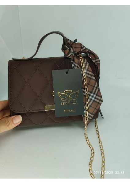 Kadın Fularlı Şık Çanta 15X19CM fiyatları