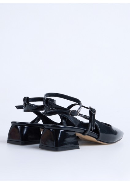 Siyah Kadın Topuklu Ayakkabı Kaır modelleri