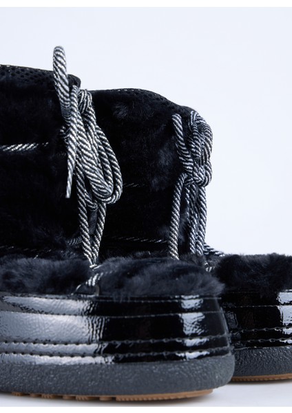 Siyah Kadın Bot Napı indirimleri