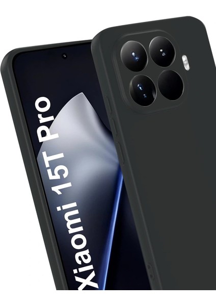 Xiaomi Mi 15T Pro First Silikon - Siyah modelleri