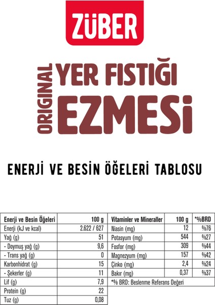 Original Fıstık Ezmesi 315 gr x 3 Adet fiyatları