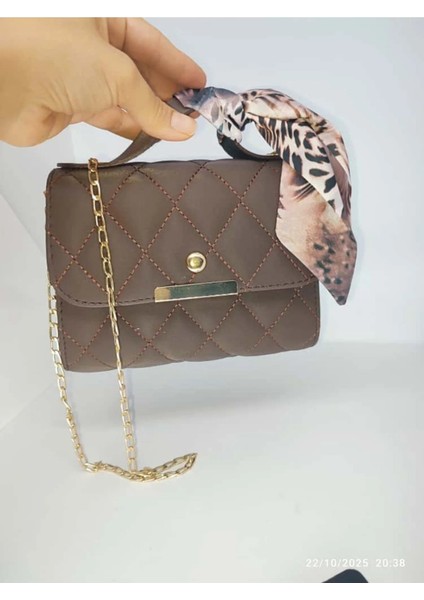 Kadın Fularlı Şık Çanta 15X19CM fiyatları