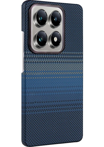 Xiaomi Mi 14T Pro Vega Magsafe Kapak - Mavi modelleri