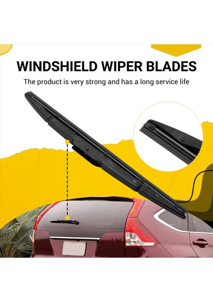 Honda Crv Cr -V 2013 2013 2014 2015 2015 Için Arka Ön Cam Silecek Bıçağı - 13INCH 330MM (Yurt Dışından) modelleri