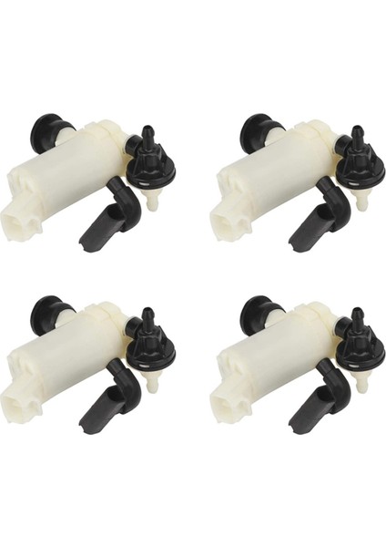 Honda Cr-V Odyssey Civic Fit 76846TF0003 Için 4x Ön Cam Yıkama Pompası Yıkama Motoru (Yurt Dışından)