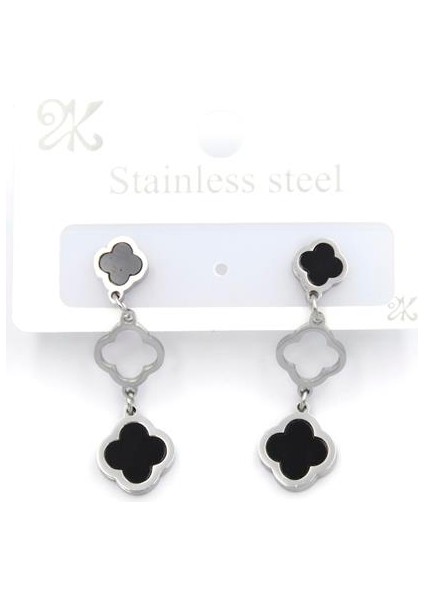 Sallantılı Vc Yonca Küpe - Gümüş fiyatları