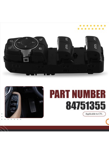 84751355 Elektrikli Pencere Kontrol Anahtarı Camılac Ct5 Için Cam Kaldırma Denetleyici Düğmesi (Yurt Dışından) indirimleri