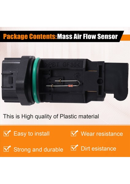 F00C2G2039 Nissan Almera Mk Iı Için Araç Kütle Hava Akış Sensörü Almera Tino Primera Traveller 1996-2015 27063267 282192B (Yurt Dışından) fırsatları