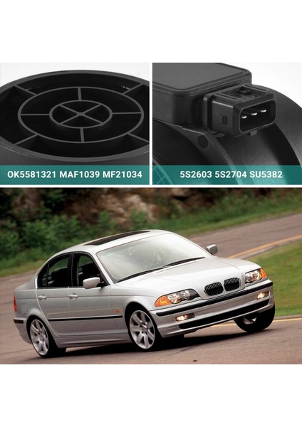 For-Bmw 99-06 323 325 328 E46 3 Serisi 325I 5WK9605 Kütle Hava Akış Sensörü Ölçer (Yurt Dışından) fırsatları