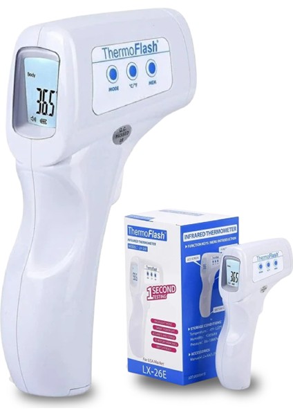 LX-26E Infrared Dijital Temassız - Ateş Ölçer